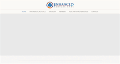 Desktop Screenshot of enhancedmedicalcare.com